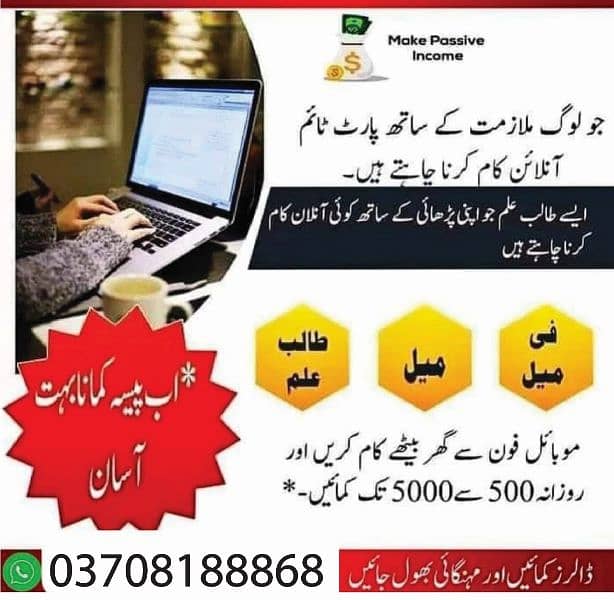 online jobs available from all over the Pakistan 0