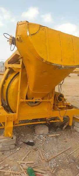 Concrete Mixer and Lift machine, block making machine 2