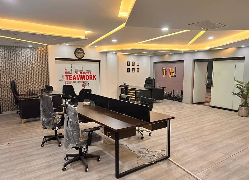 1200 square Feet Brand New Corporation Office For Rent At Main Boulevard gulberg 3 Lahore 12