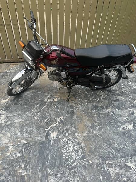 Honda cd 70 2023 model new 24 sticker just like brand new 3