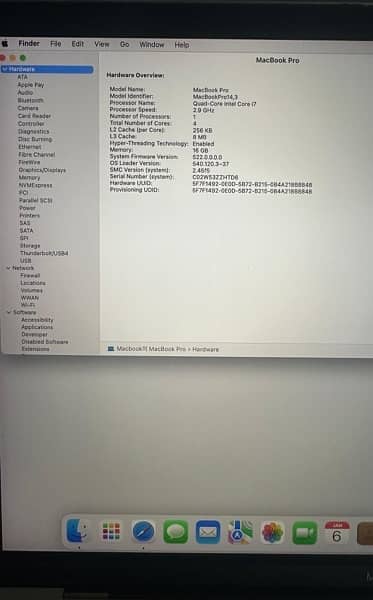 Mac Book Pro 2017 15inch 4