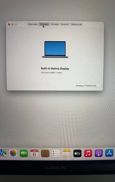 Mac Book Pro 2017 15inch 6