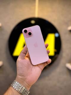 iPhone 15 simple JV pink colour 1 cycle count