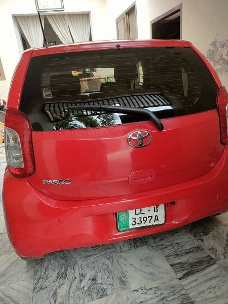 Toyota Passo 2014 model 2018 import and regstr 4