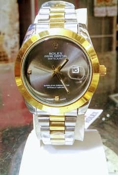 Rolex Men's Watch with Date. . stylish n looking original Peice