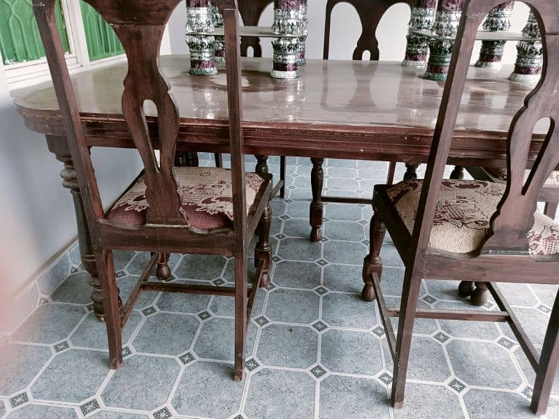 SALE DINING TABLE WITH 5 CHAIR 4