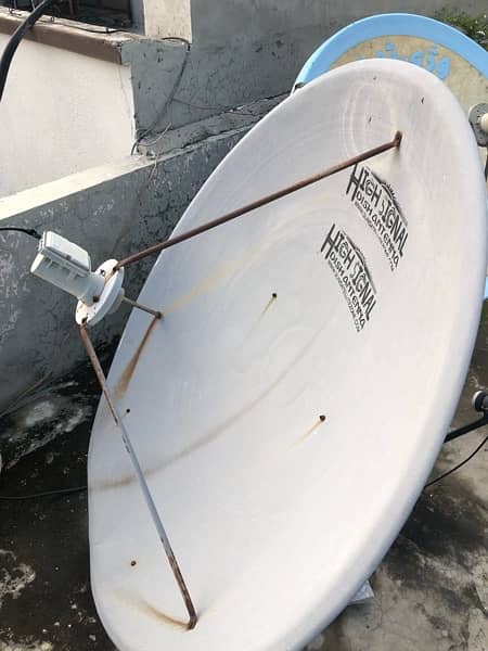 Dish reciever Complete setup for sale 2