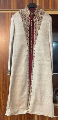 Sherwani Set for Groom/Dulha including Khussa & Kulla