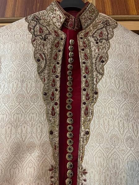 Sherwani Set for Groom/Dulha including Khussa & Kulla 2