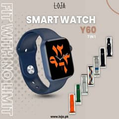 LOJA Smart watch y60 7 in 1, brand new pack box, waterproof 0