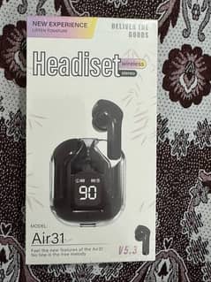 Headiset wireless AirPods. Model Air31 0