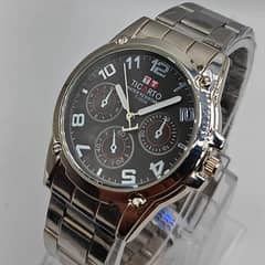 Men's Beautiful Silver Colour Watch