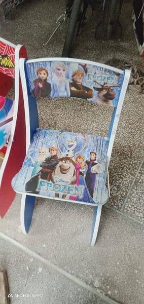 kids spiderman frozen chair with table 3