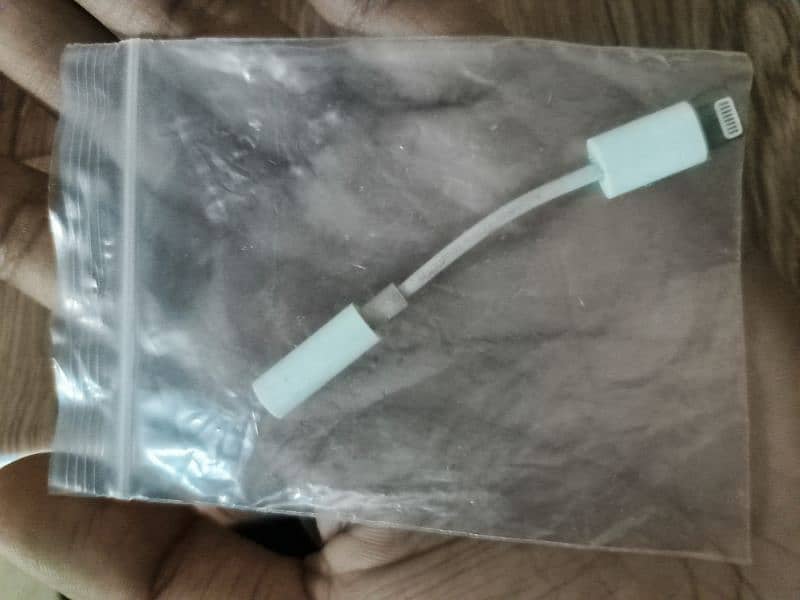 Iphone Connector - Usb lightning to 3.5mm - Original Guarantee 0