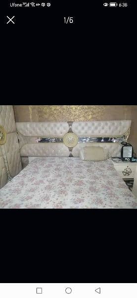 bed set good condition 3