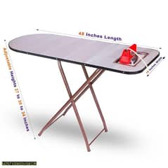 1 PCs Folding and Adjustable Iron table