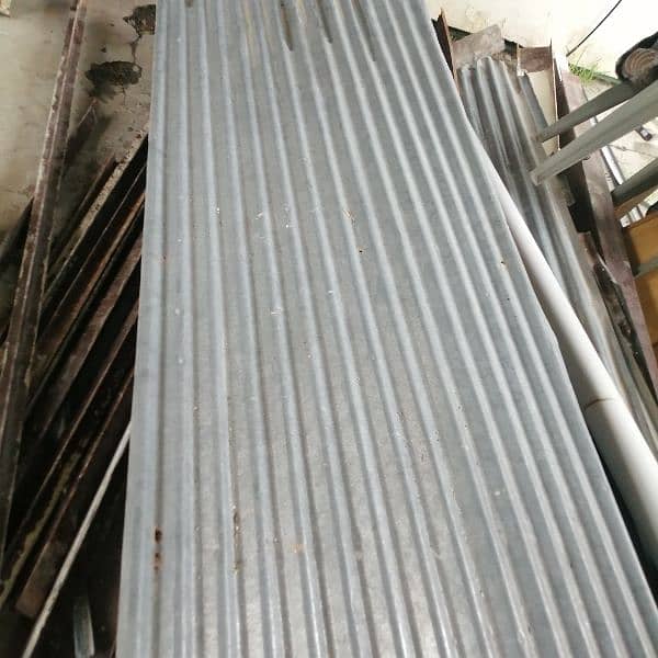 T iron , garder, windows, door, tin roof sheets chaddar for sale. 4