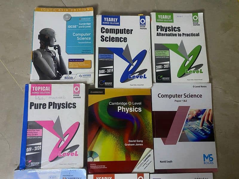 Olevel books & past papers for sale 2