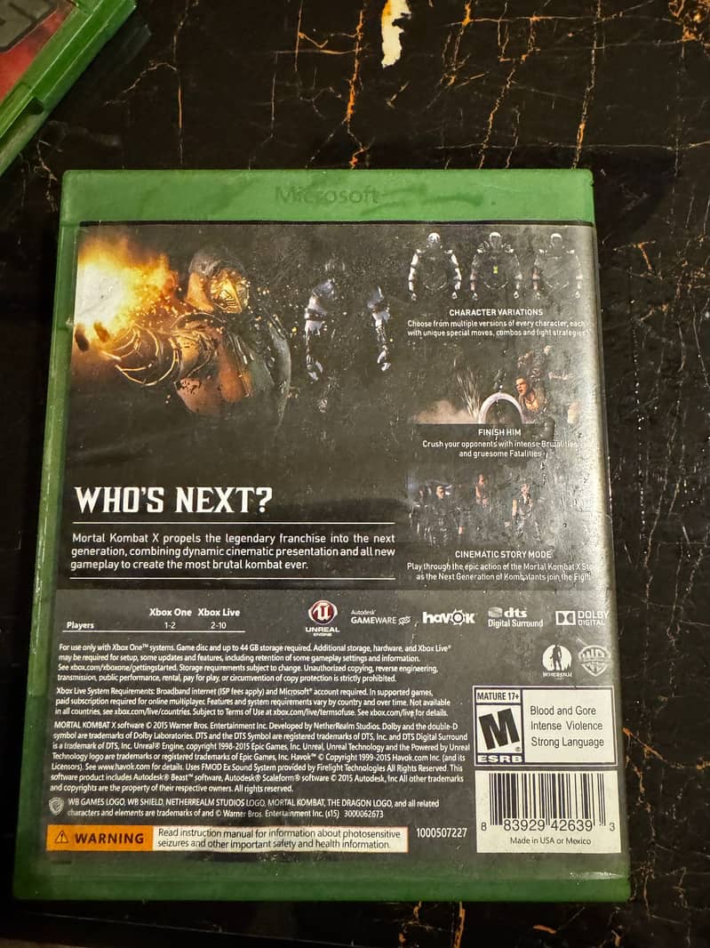 Mortal Kombat X for Xbox One 2