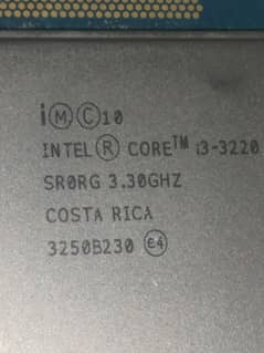 core i3 3rd gen processor