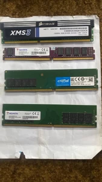 DDR rams 8gb 0