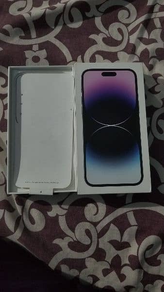 iPhone 14 pro max 256gb jv non pta with box 3