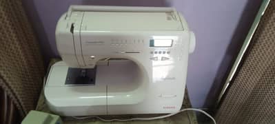 singer apricot automatic sewing machine