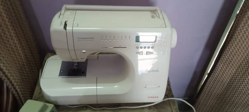 singer apricot automatic sewing machine 0