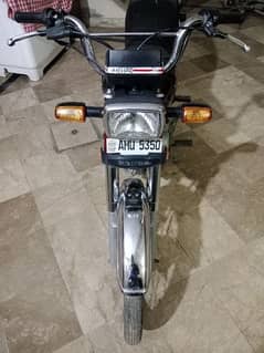 CD 70 motor bike for sale- 03094528959