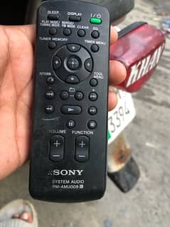 sony remote