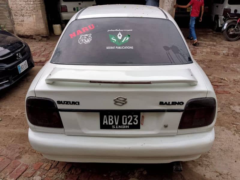 Suzuki Baleno 1998  Model  / Exchange Possible with Suzuki Cultus 12