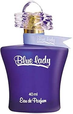 2 Pcs Long Lasting Women's Perfume Set Blue Lady