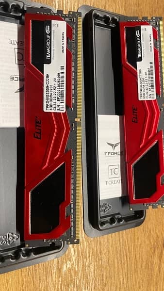 Team group elite 16gb 3200mhz ram with heatsink 7