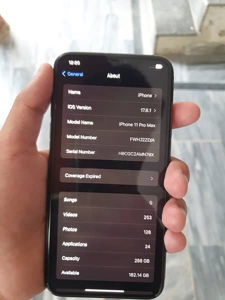 iPhone 11promax 256gb 7