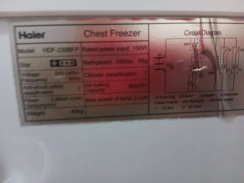 Dawalance Freezer 1 year warranty lush mob nd whatspp 03125622588 2