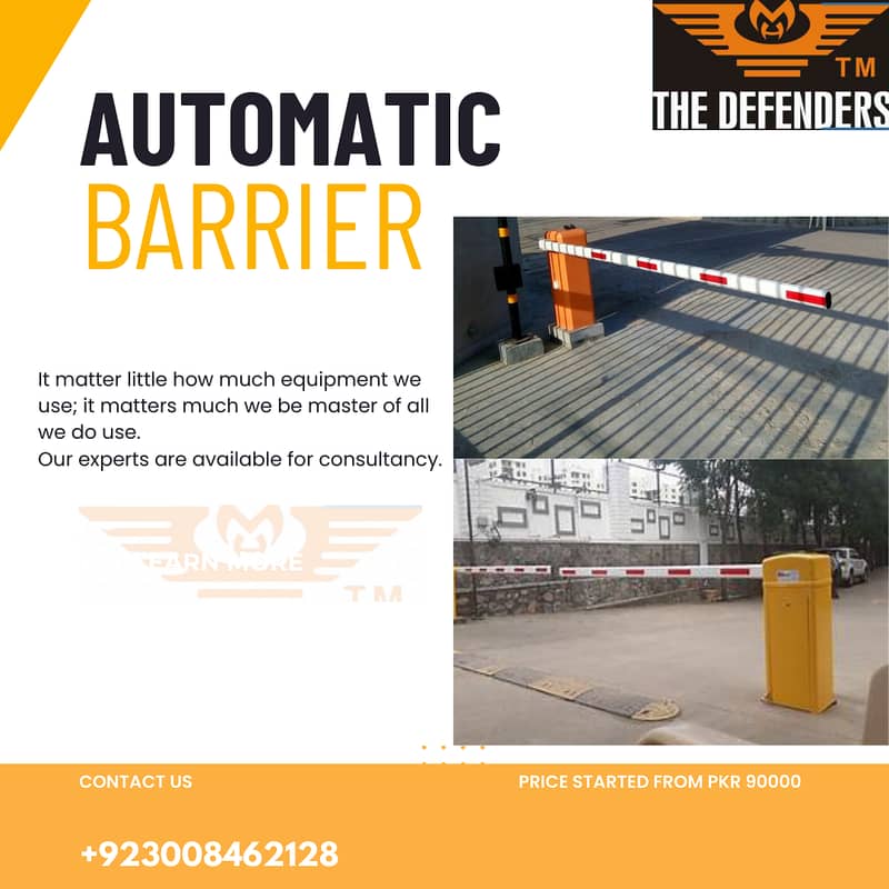 Automatic boom barrier 0