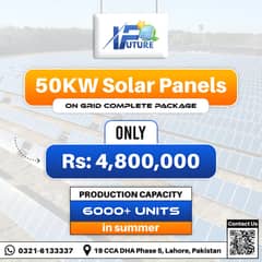 50kw Industrial On Grid Solar Panels Complete Package