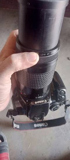 Canon 400d 75_300 lens