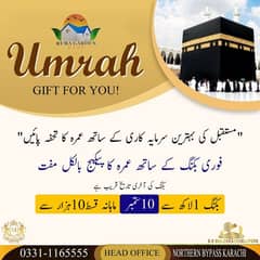 Book your Plot and get free Umrah gift