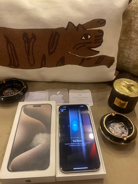 iPhone 15 Pro Max Natural Titanium non active 256gb! 7