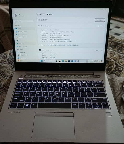 HP Elite book 5th Gen, Core i7 scratchless for sale 0