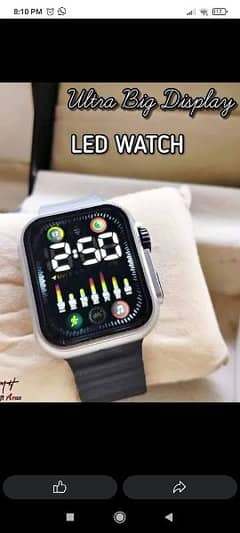 Led digital stylish watch just like iPhone