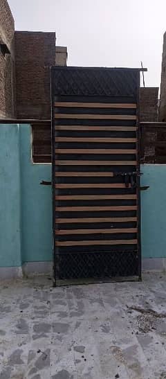 pure iron single door