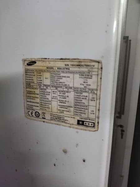 Samsung double door inverter fridge 9