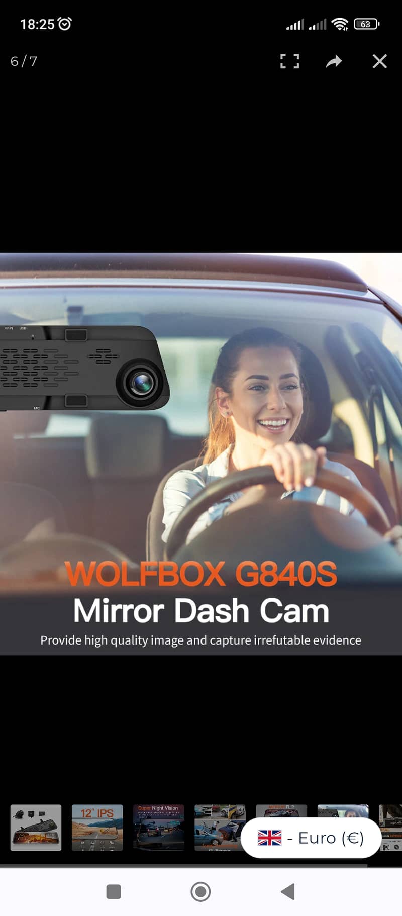 wolfbox dashcam G 840s 2