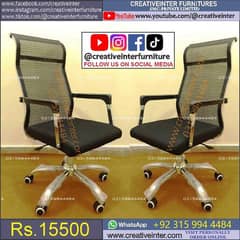 Executive Office chair table CEO Mesh Desk Staff Visitor Sofa Importe