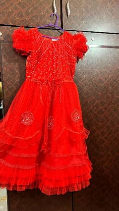 limited offer new frock with free dobatta size 14