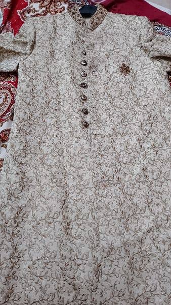 sherwani off white 2