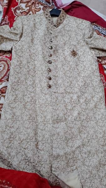 sherwani off white 8