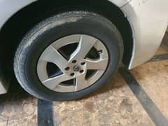 prius 15 inch rims 5 nuts with brighstone tires